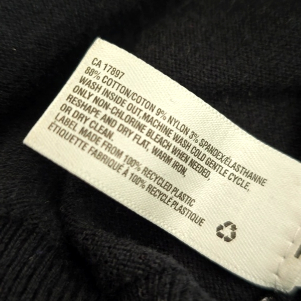 Gap-NWOT Cotton blend Pointelle Turtleneck Sweater - Picture 6 of 7